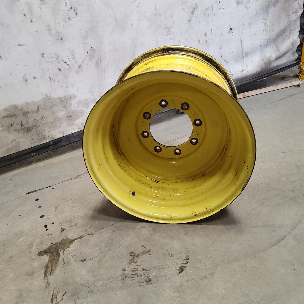 20"W x 26"D, John Deere Yellow 8-Hole Formed Plate