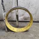 9"W x 42"D, John Deere Yellow Double Bevel Ag