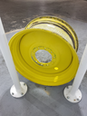 18"W x 38"D, John Deere Yellow 10-Hole Formed Plate Sprayer