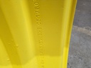 38"W x 46"D, John Deere Yellow 12-Hole Stub Disc