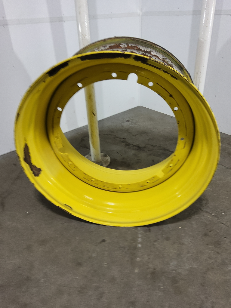 23"W x 42"D, John Deere Yellow 12-Hole Stub Disc