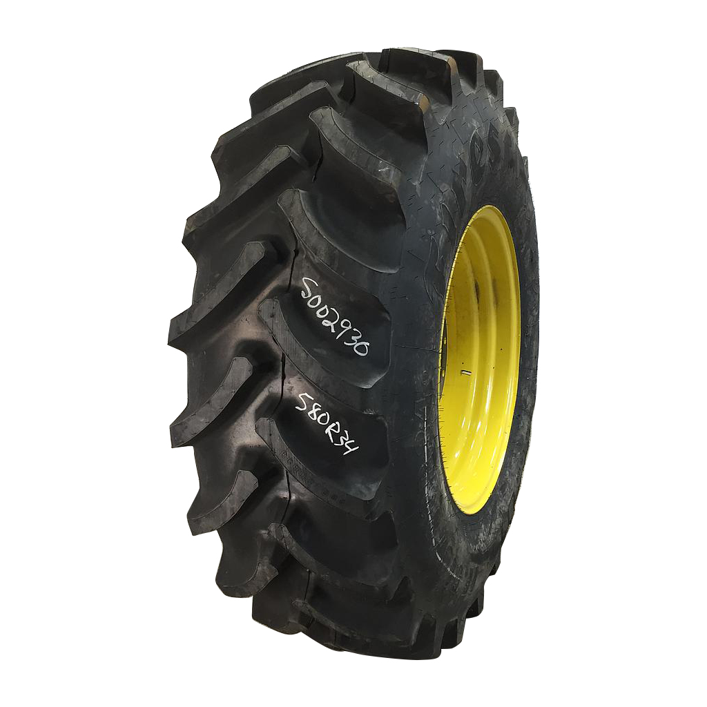 Used580 80R34 Firestone Radial All Traction DT R 1W Agricultural Tires