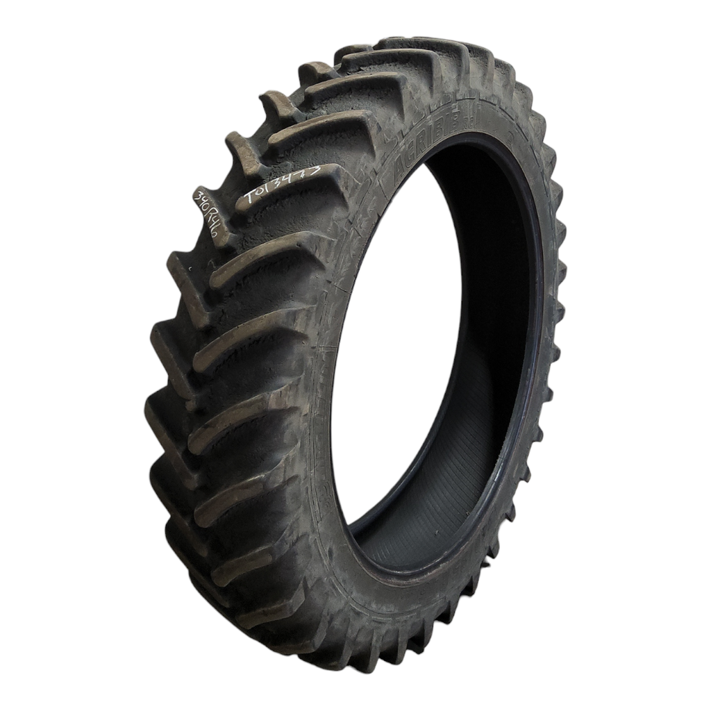 USED 340/85R46 Michelin AgriBib Row Crop R-1W 150B 65% for Sale