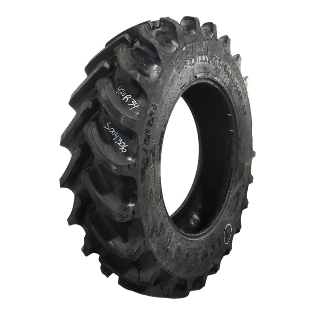 USED 420/85R34 Firestone Radial All Traction DT R-1W 147B 99% for