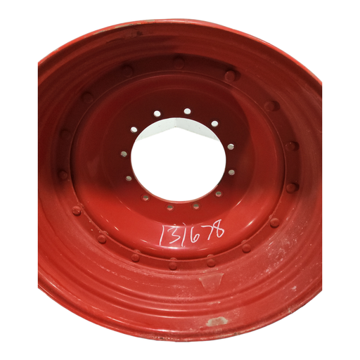 [131678] 12-Hole Stub Disc Center for 38" Rim, Fendt/Agco Red