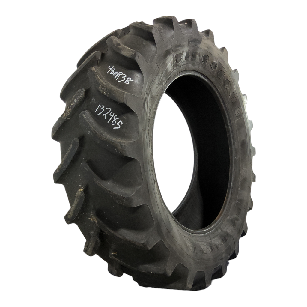 USED 480/70R38 Firestone Performer 70 Extra R-1W 145D 65% for Sale