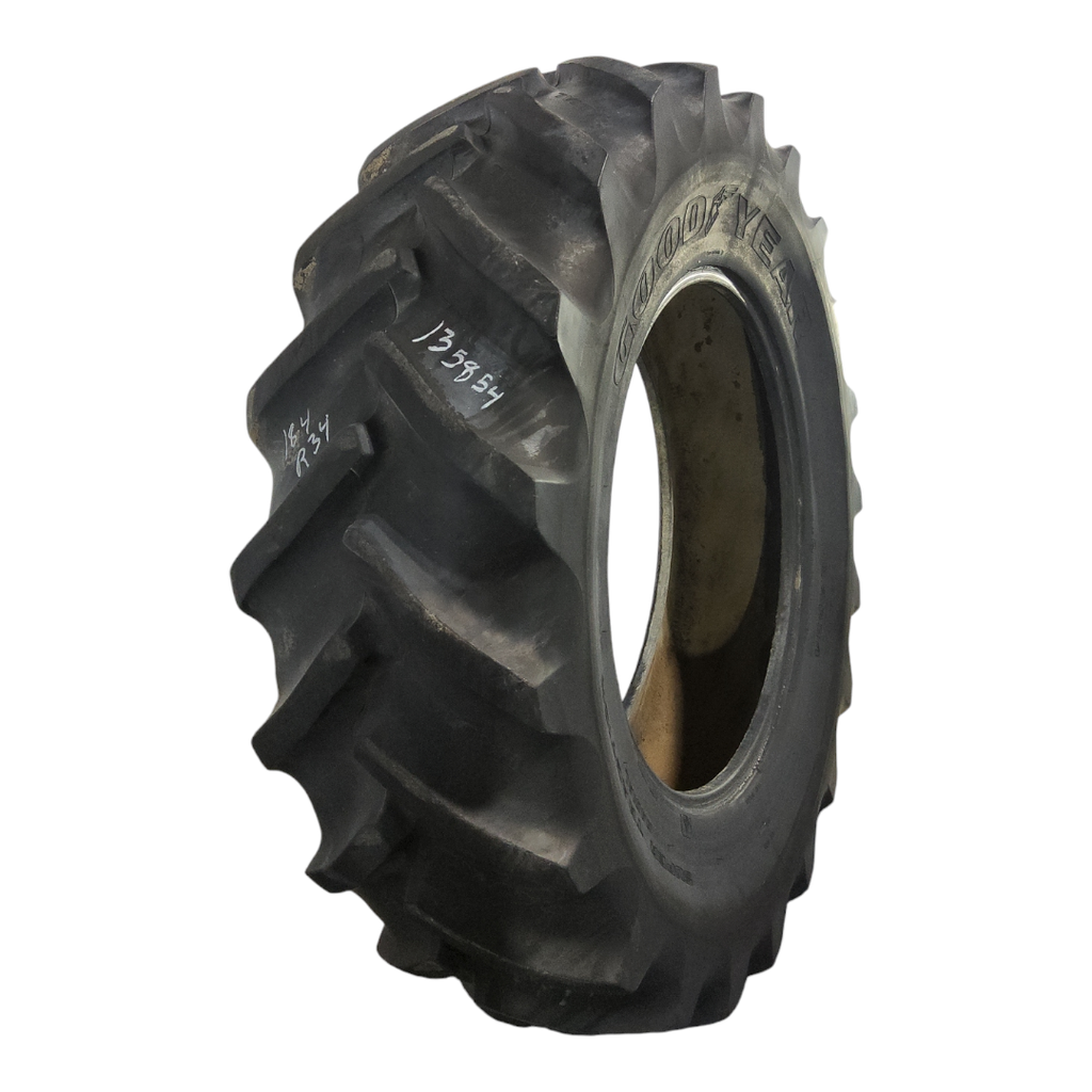 USED 18.4R34 Goodyear Farm Super Traction Radial R-1W 144A8 55