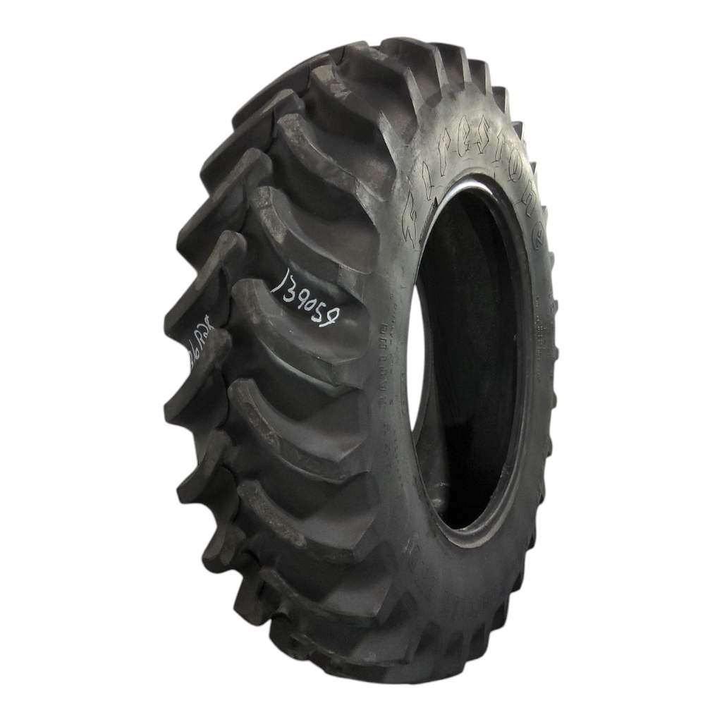 USED 13.6R28 Firestone Radial All Traction FWD R-1 D (8 Ply