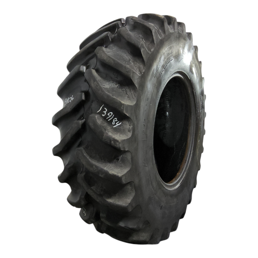 【トルネオR】タイヤ② USED 16.9R26 Goodyear Farm Dyna Torque Radial R-1 135A8 75% for