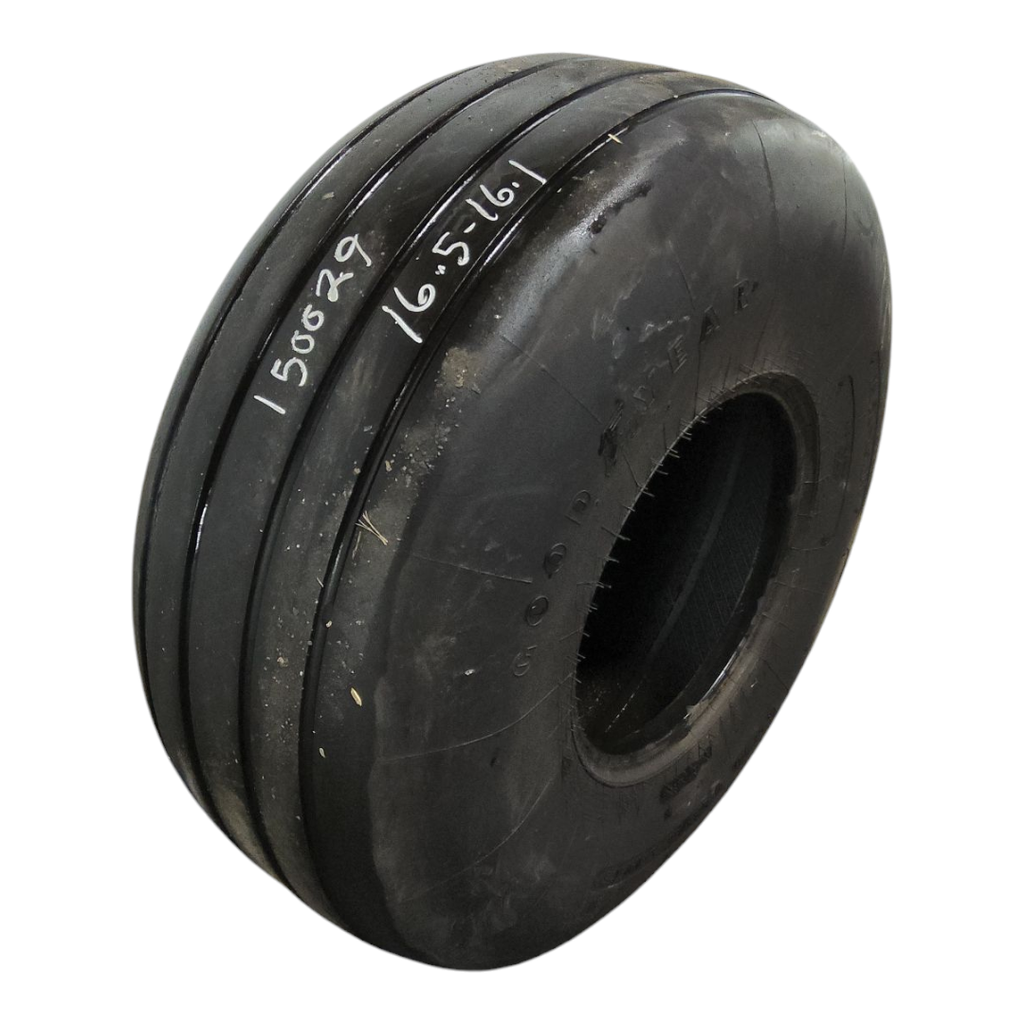 ④215/65R16 1本分 USED 16.5L-16.1 Goodyear Farm FI Highway Service I-1 E (10 Ply