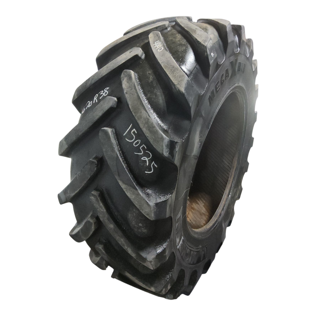 USED 620/70R38 Michelin MegaXBib R-1W 170B 45% for Sale | NTS Tire