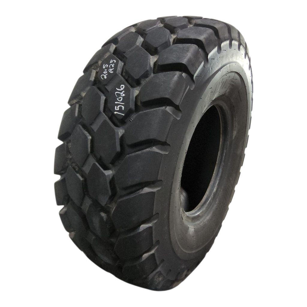 USED 20.5R25 Bridgestone V-Steel J-Traction(VJT) G-3/L-3 186A2 80