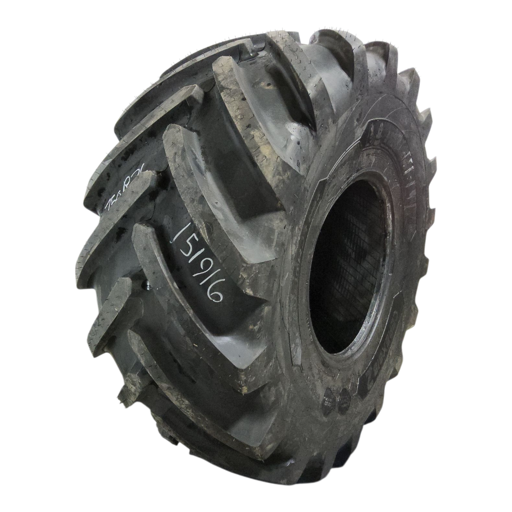 USED VF750/65R26 Michelin CereXBib 2 CFO+ R-1W 180A8 99% for Sale