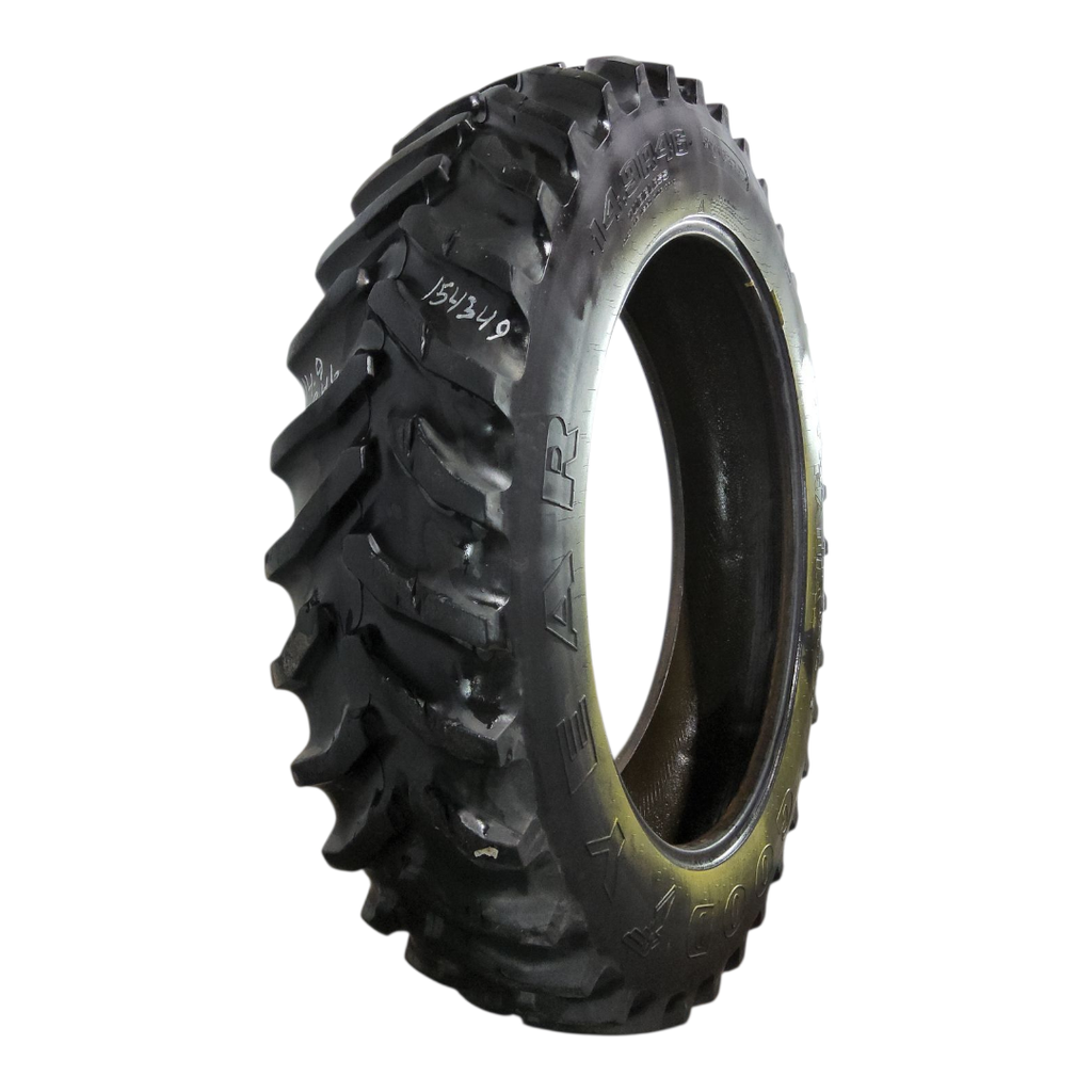 USED 14.9R46 Goodyear Farm Dyna Torque Radial R-1 142A8 65% for