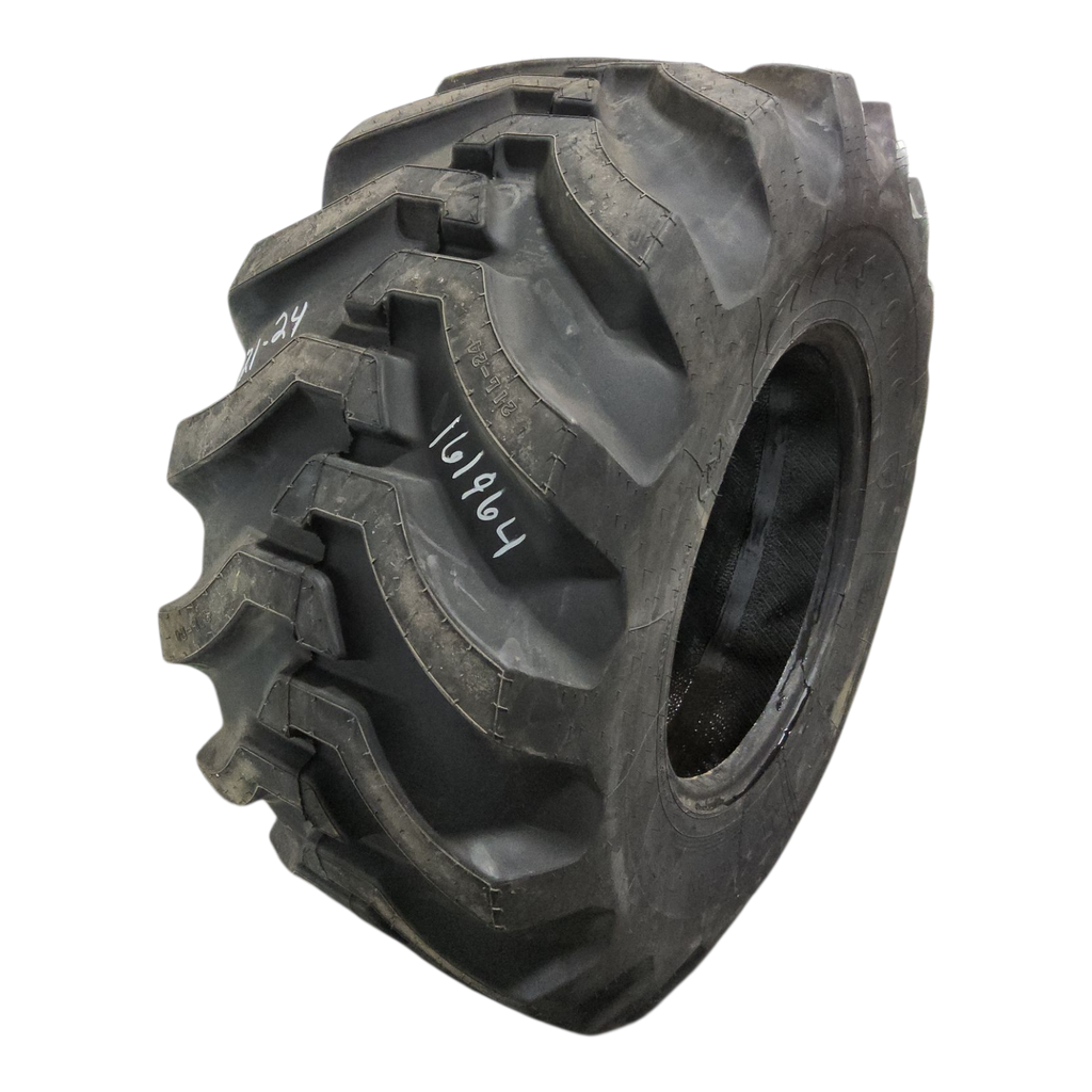 USED 21L-24 Firestone All Traction Utility R-4 F (12 Ply), 99% for