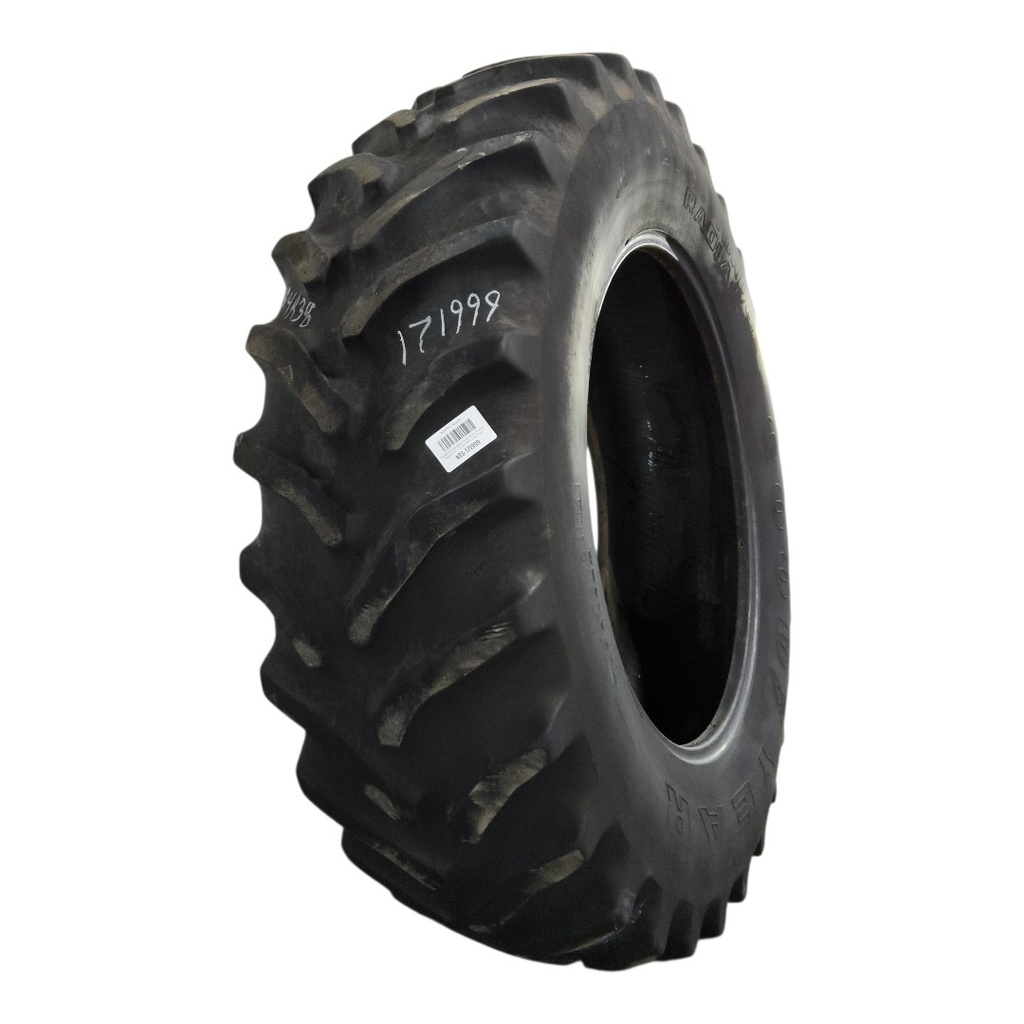 USED 18.4R38 Goodyear Farm Dyna Torque Radial R-1 141A8 60% for