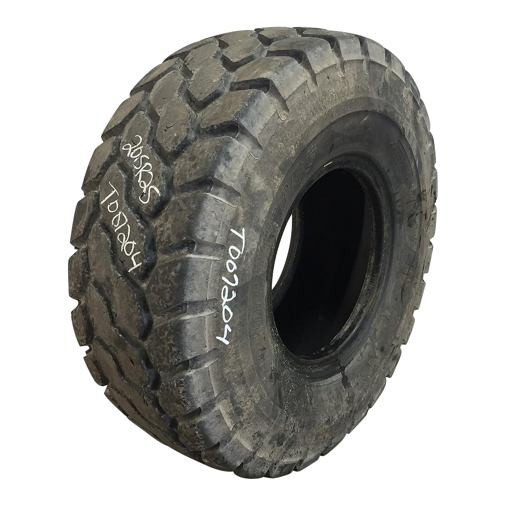 USED 20.5R25 Bridgestone V-Steel J-Traction(VJT) E-3/L-3 186A2 65