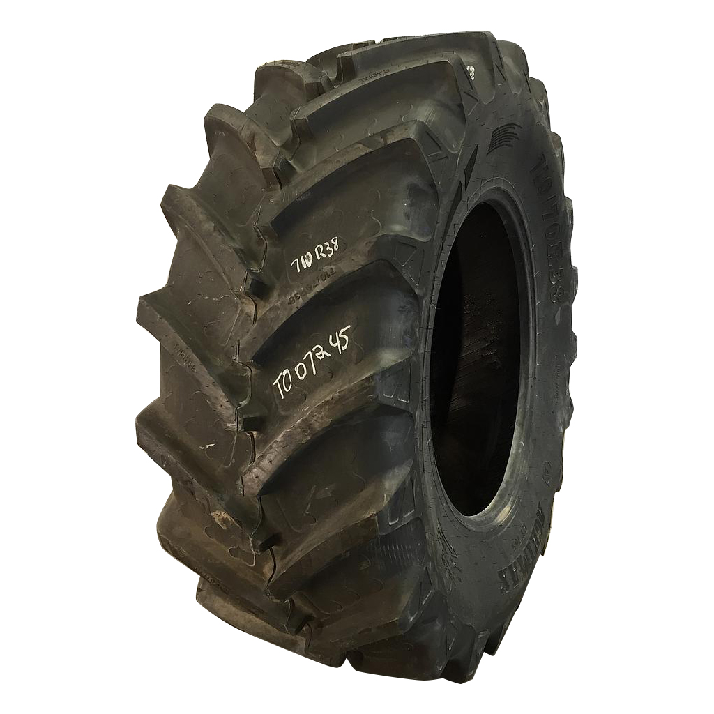 USED 710/70R38 BKT Tires Agrimax RT 765 R-1W 166A8 99% for Sale