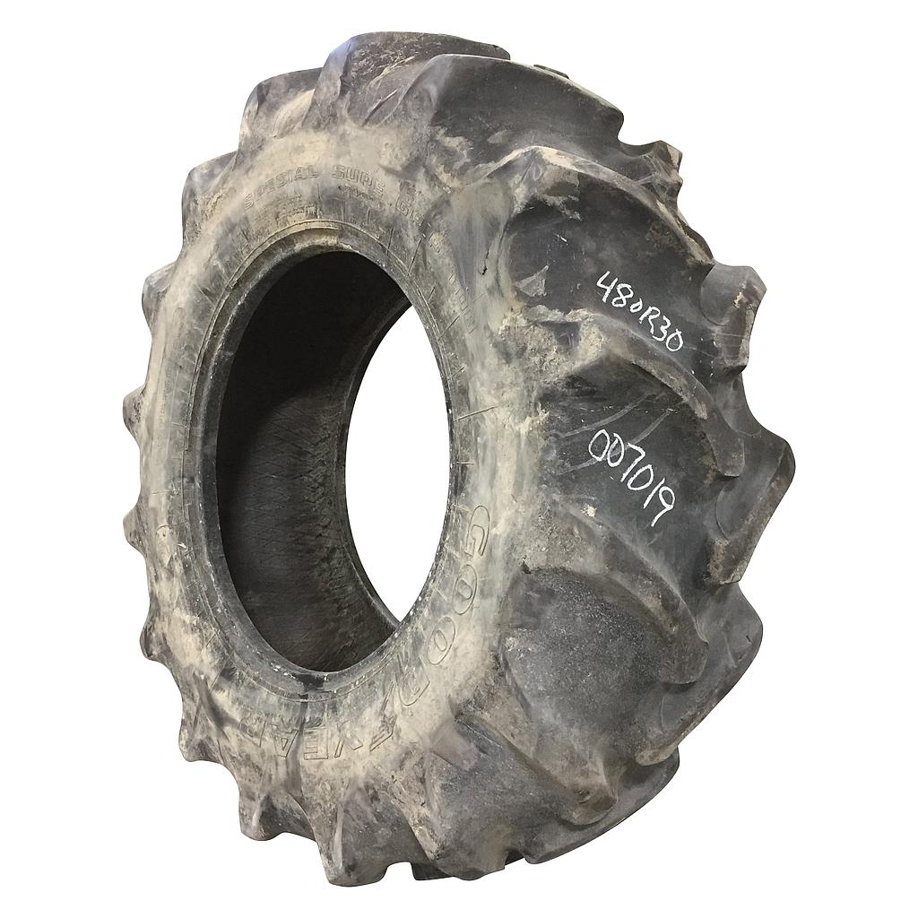 USED 480/85R30 Goodyear Farm Special Sure Grip Radial TD8 R-2 144B