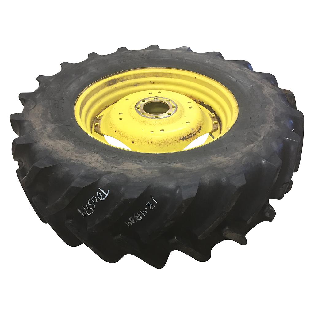 USED 18.4/R34 Goodyear Farm Super Traction Radial R-1W on John