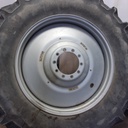 520/85R46 Mitas AC85 Radial R-1W on Case IH Silver Mist 10-Hole Formed Plate W/Weight Holes 60%