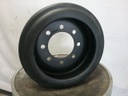 5.5" Wide Mid-Roller Bogie Wheel for John Deere Rowcrop Tractors Series 8RT, Stamped Steel, Bolt-On(Poly)