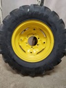 6"W x 15"D, John Deere Yellow 6-Hole Implement