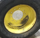 14"W x 22.5"D, John Deere Yellow 10-Hole Formed Plate