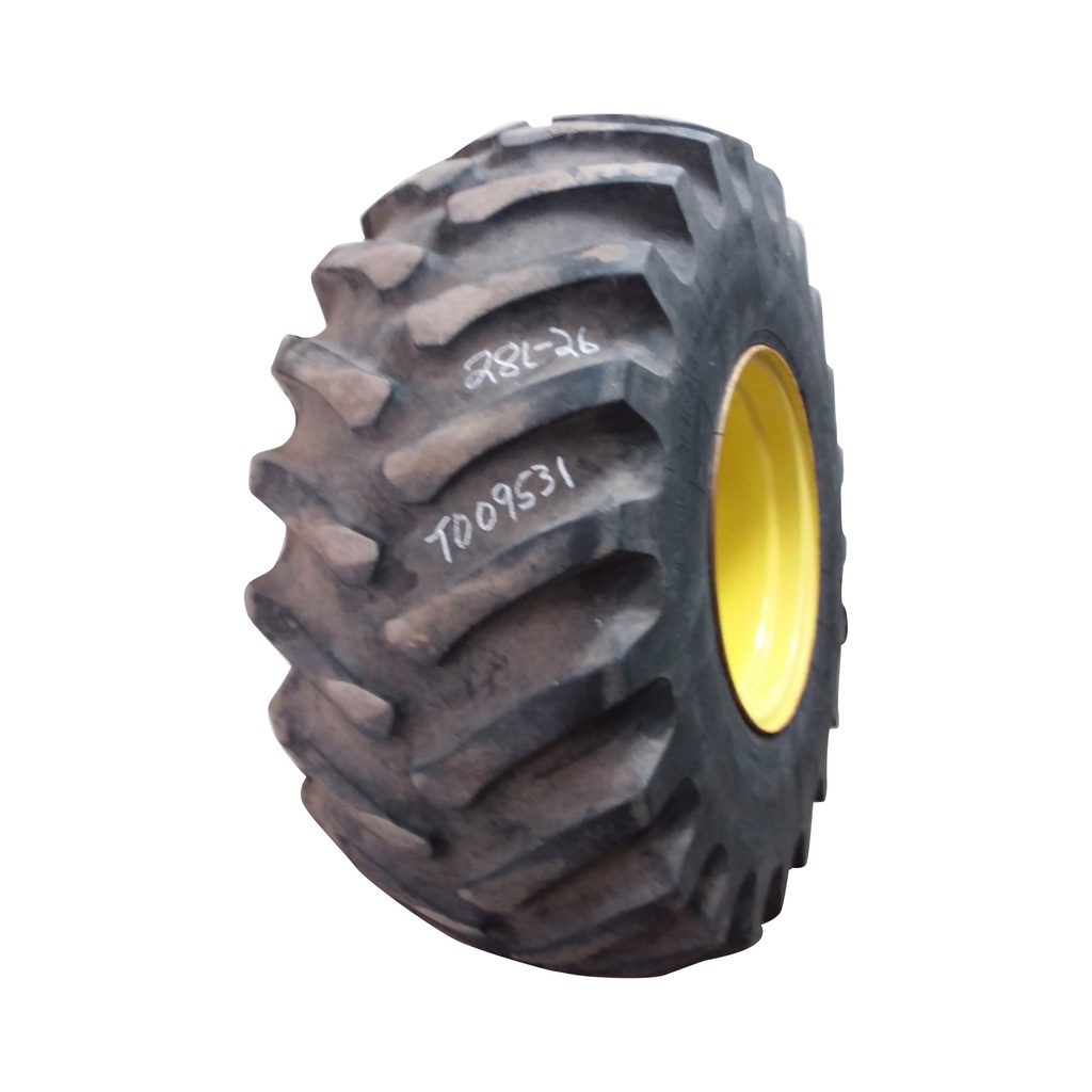 28/L-26 Firestone Super All Traction 23 R-1, F (12 Ply) 65%