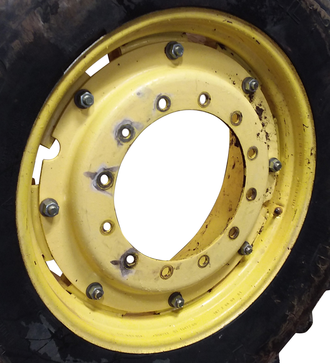 Used13"W x 30"D Rim with Clamp/UClamp Finished Wheels for Sales NTS