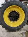 480/80R50 Goodyear Farm DT800 Super Traction R-1W on John Deere Yellow 12-Hole Stub Disc Sprayer 60%
