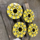 10-Hole Wedg-Lok OE Style, 3.937" (100mm) axle, John Deere Yellow