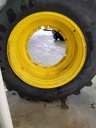 25"W x 46"D, John Deere Yellow Stub Disc