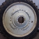 320/90R54 Firestone Radial All Traction DT R-1W on New Holland White 10-Hole Waffle Wheel (Groups of 3 bolts) 60%
