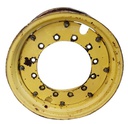 12-Hole Rim with Clamp/Loop Style Center for 26" Rim, John Deere Yellow
