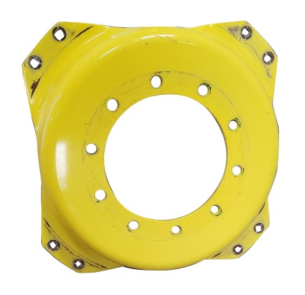 10-Hole Stub Disc (groups of 2 bolts) Center for 34" Rim, John Deere Yellow