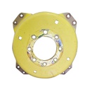 8-Hole Rim with Clamp/U-Clamp (groups of 2 bolts) Center for 24" Rim, John Deere Yellow