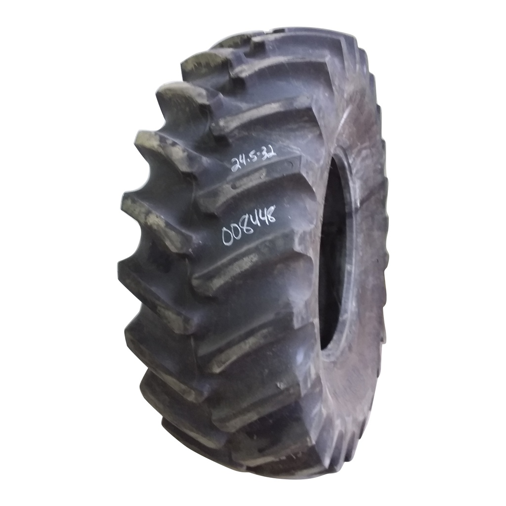 24.5/-32 Firestone Super All Traction 23 R-1, F (12 Ply) 99%