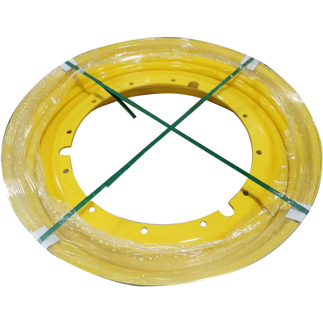 12"W x 46"D, John Deere Yellow 12-Hole Stub Disc