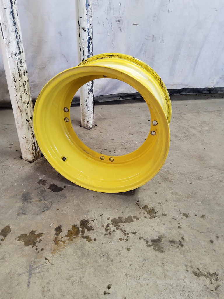 12"W x 24"D, John Deere Yellow 8-Hole Stub Disc (groups of 2 bolts)