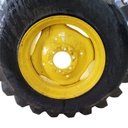 12.25"W x 19.5"D, John Deere Yellow 6-Hole Implement