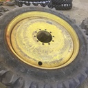13"W x 46"D, John Deere Yellow 10-Hole Bubble Disc