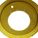 16"W x 54"D, John Deere Yellow 12-Hole Stub Disc