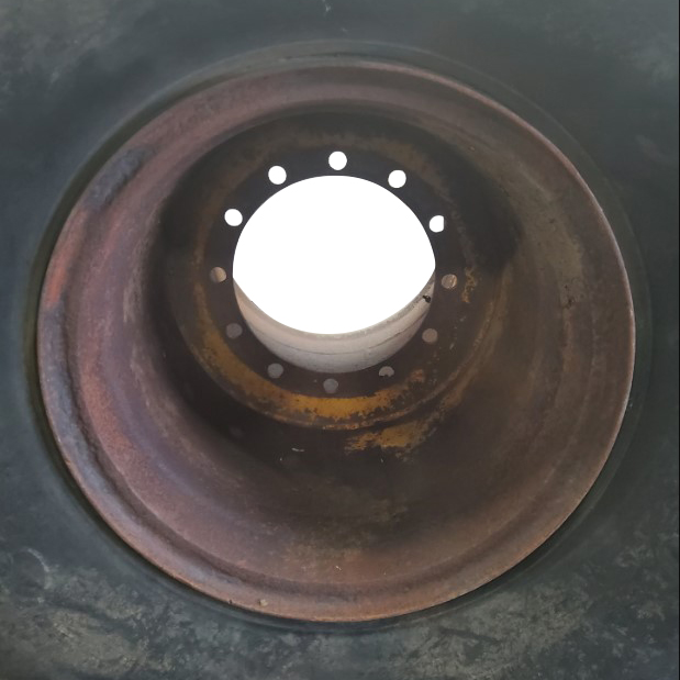 36"W x 32"D, Industrial Yellow  12-Hole Flat Plate 3-Piece