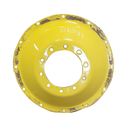 10-Hole Stub Disc Center for 34" Rim, John Deere Yellow