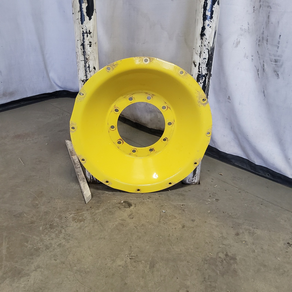 10-Hole Stub Disc Center for 34" Rim, John Deere Yellow