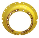 12-Hole Waffle Wheel (Groups of 3 bolts)HD Center for 34" Rim, John Deere Yellow