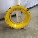 12-Hole Waffle Wheel (Groups of 3 bolts)HD Center for 34" Rim, John Deere Yellow