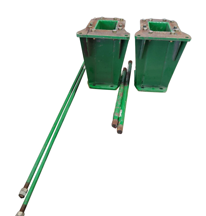 23.5"L Combine Frame Extension, w/Shafts, Hdw & Truss Rod, John Deere Combine 9000STS/"S" Series ("B" Std 18/18 Spline Long/Short Drive Shafts), John Deere Green