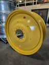 16"W x 46"D, John Deere Yellow 10-Hole Formed Plate W/Weight Holes